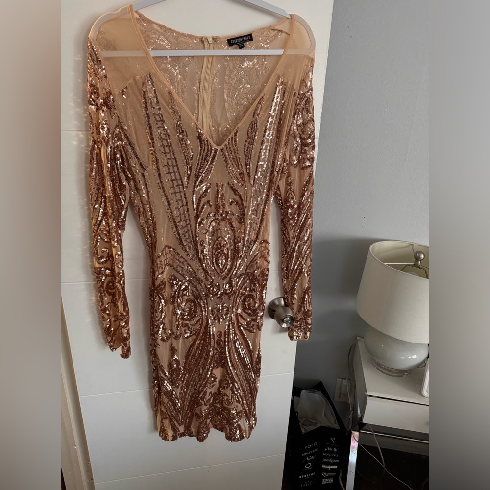 Brand New Fashion Nova Dress without tag nice dress  XL plenty of stretch